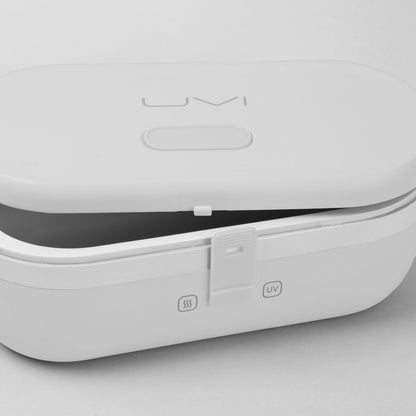 Self-Heating Lunch Box With USB-C Cord and UV LIGHT SANITIZER
