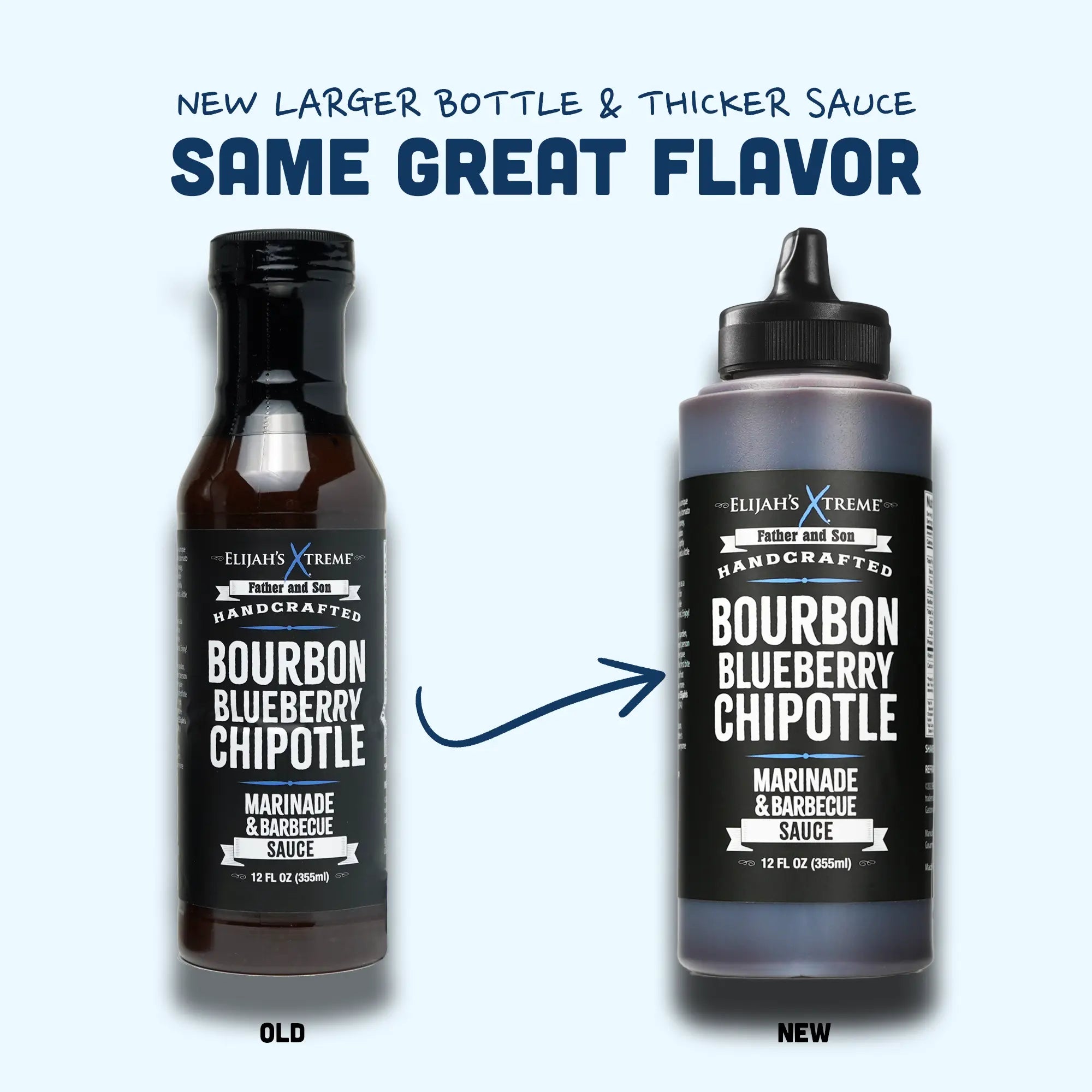 Bourbon Blueberry Chipotle BBQ Sauce & Marinade