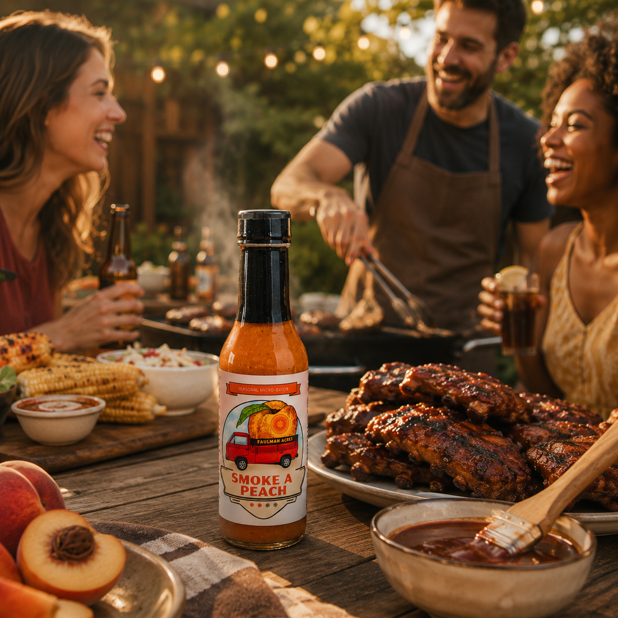 Paulman Acre - Smoke a Peach Hot Sauce