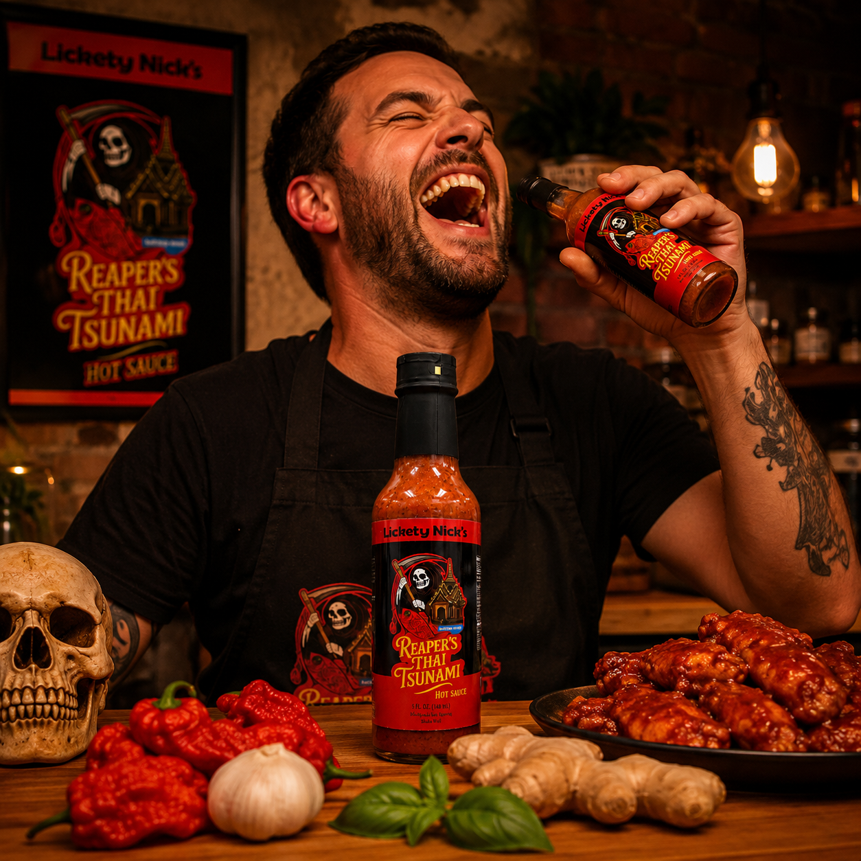 Reaper’s Thai Tsunami – Extreme Heat Thai-Style Hot Sauce