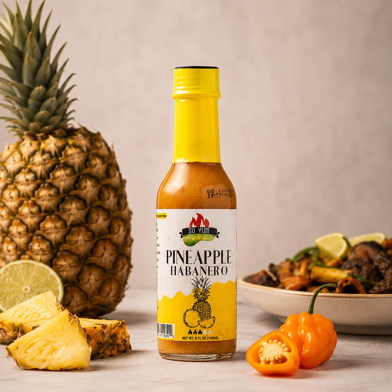 Pineapple Habanero Hot Sauce
