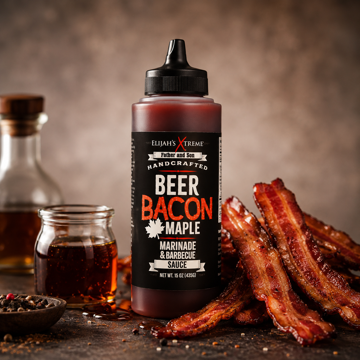Beer Bacon Maple BBQ Sauce