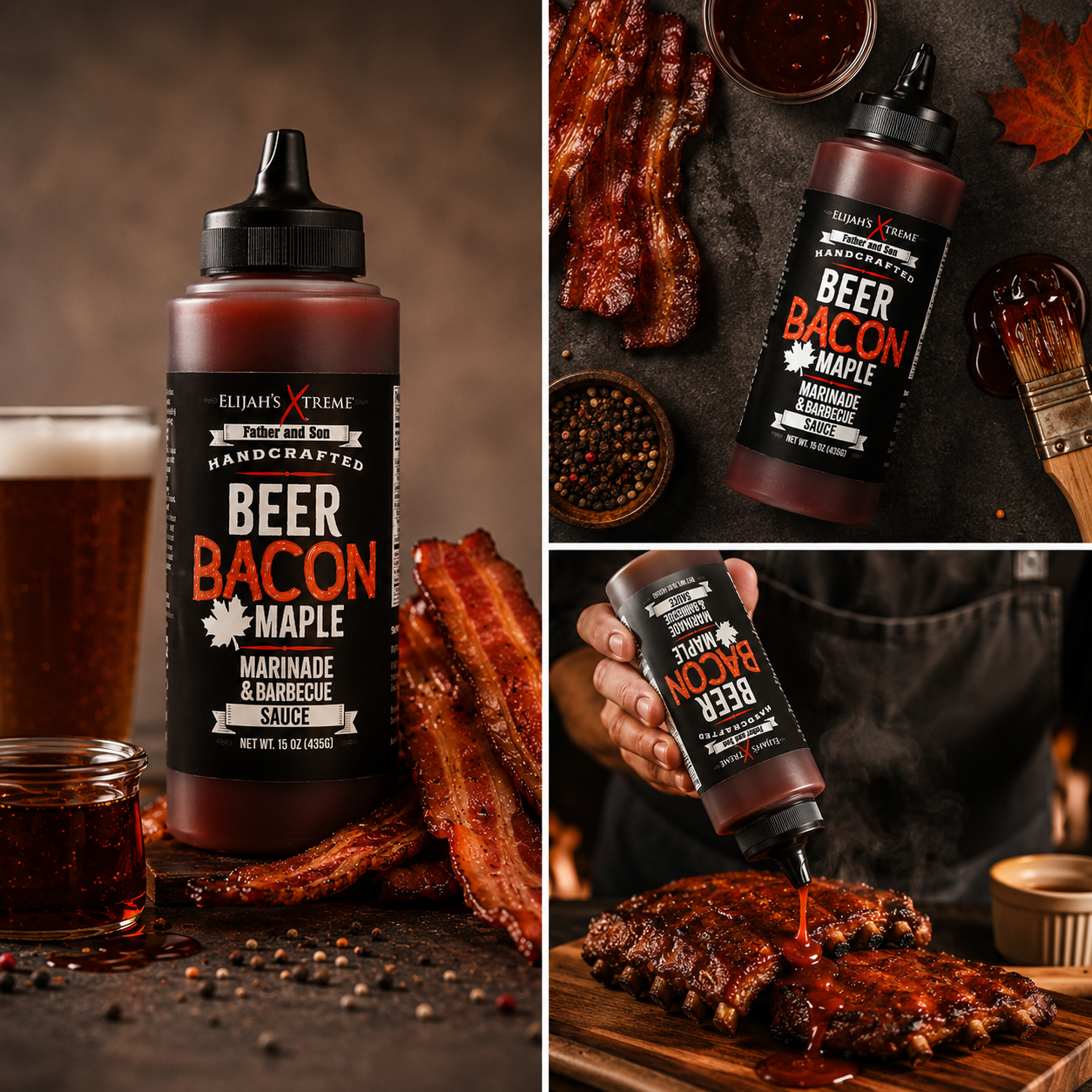 Beer Bacon Maple BBQ Sauce