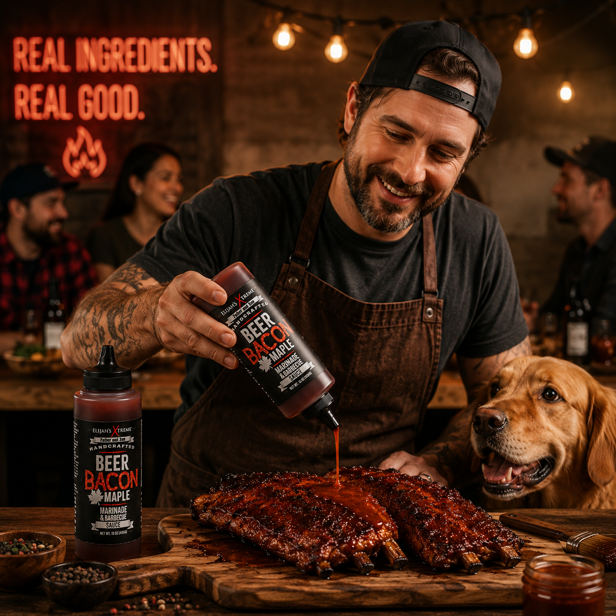 Beer Bacon Maple BBQ Sauce