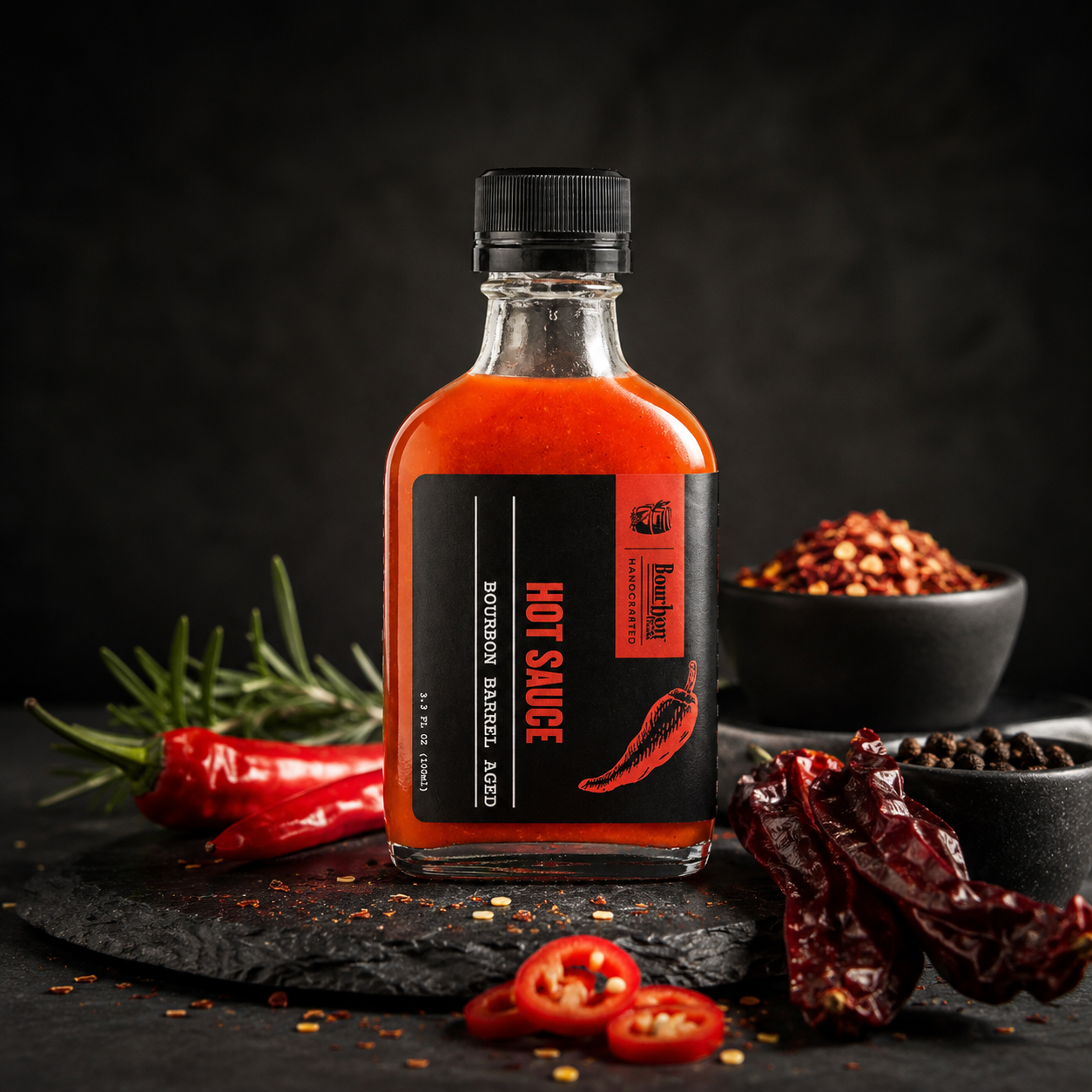 Bourbon Barrel Aged Hot Sauce