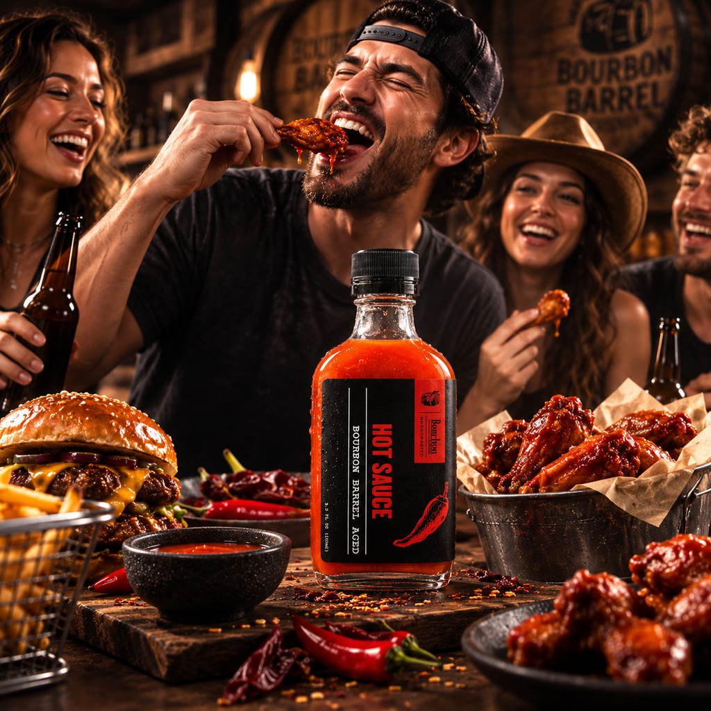 Bourbon Barrel Aged Hot Sauce