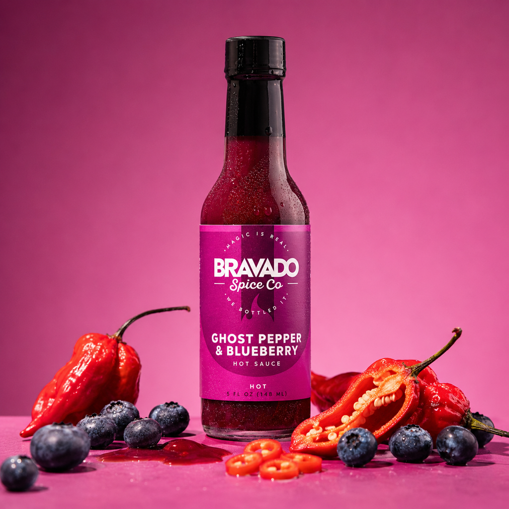 Ghost Pepper & Blueberry Hot Sauce - Hot Ones Season 3