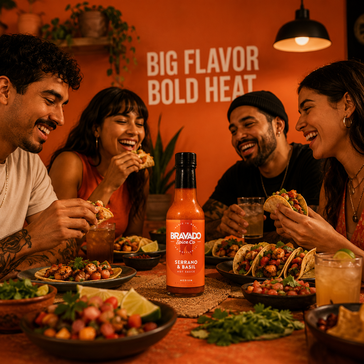 Serrano & Basil Hot Sauce