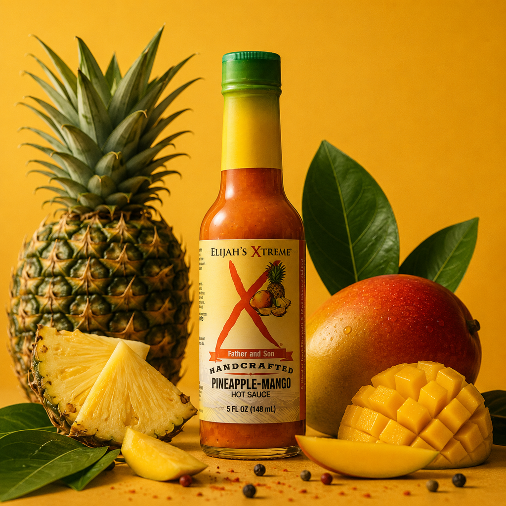 Pineapple-Mango Habanero Hot Sauce