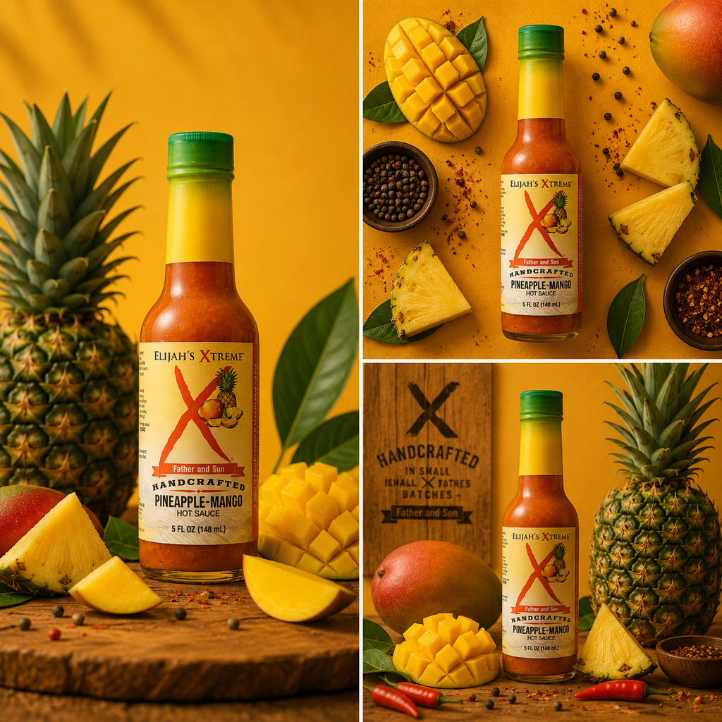 Pineapple-Mango Habanero Hot Sauce